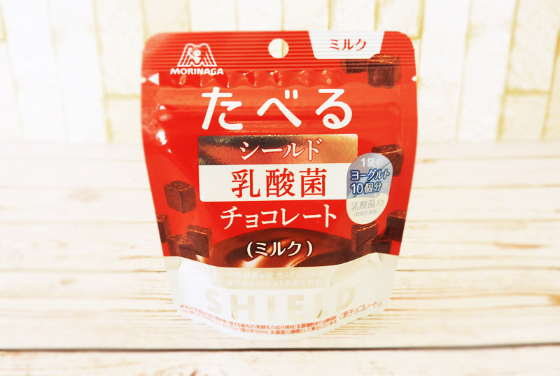 森永製菓「シールド乳酸菌チョコレートミルク」　参考価格：162円（税込）