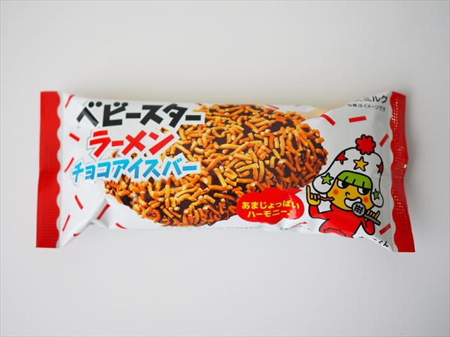 今週発売のおすすめコンビニスイーツ 異色のコラボはアリなのか 竹下製菓 ベビースターラーメンチョコアイスバー カッテミルニュース 口コミ Tポイント Tカードお買い物履歴