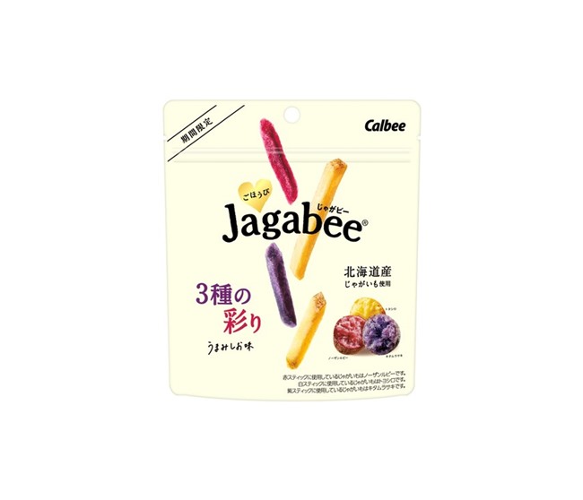 ごほうびJagabee 3種の彩りうまみしお味