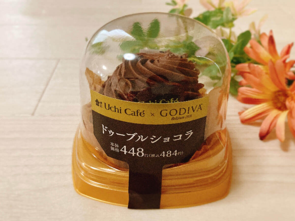Uchi Café×GODIVA　ドゥーブルショコラ（ローソン）　価格：484円（税込）